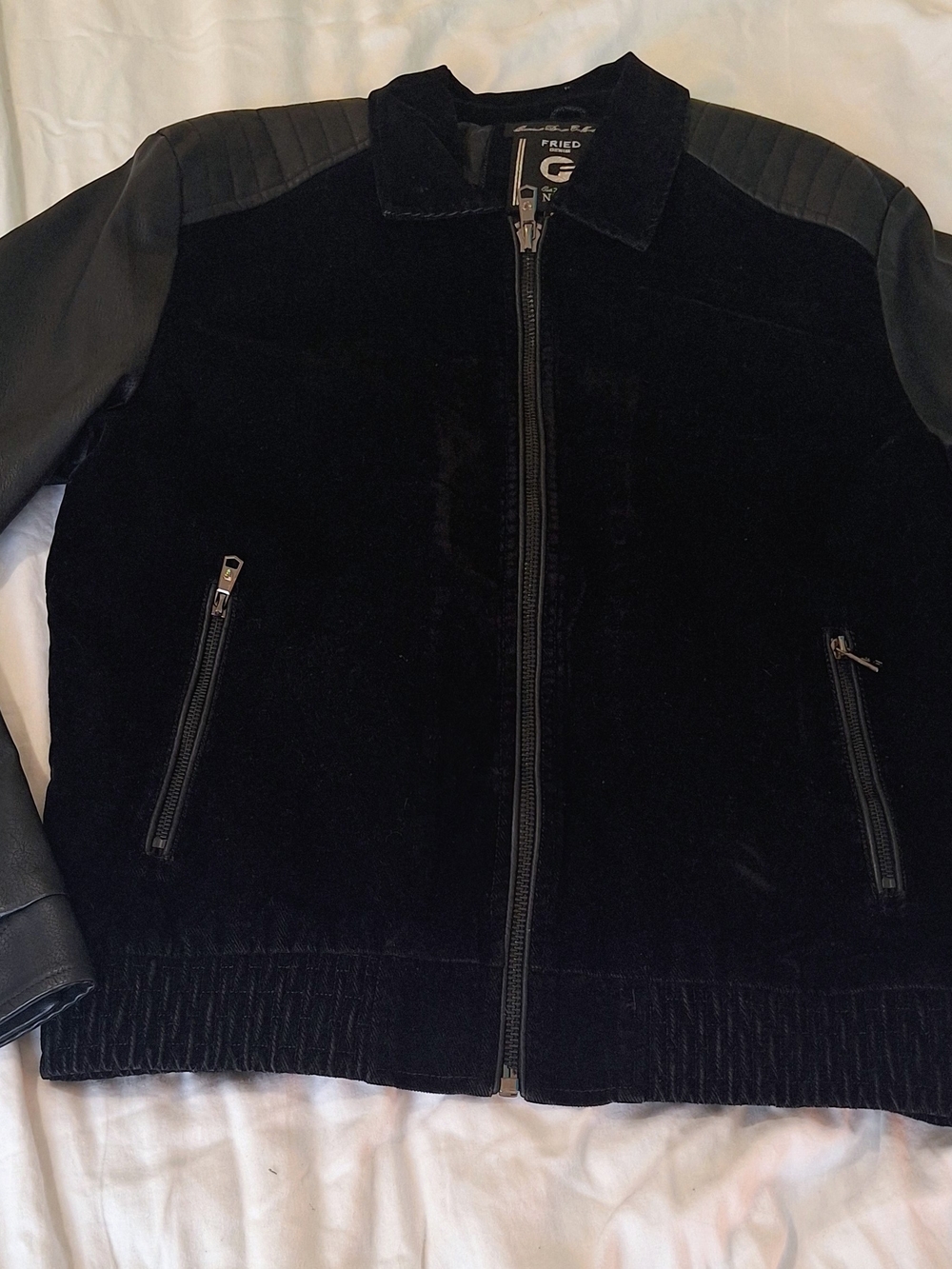 G-Star Black Men's Zip-Front Jacket